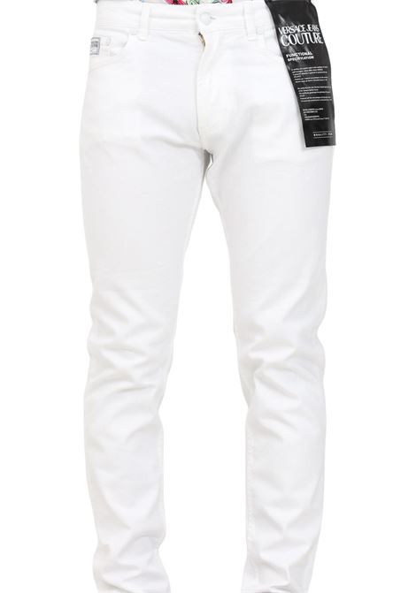Versace Jeans Couture Jeans - Bianco VERSACE JEANS COUTURE | Pantaloni | 74GAB5D0 CEW01003